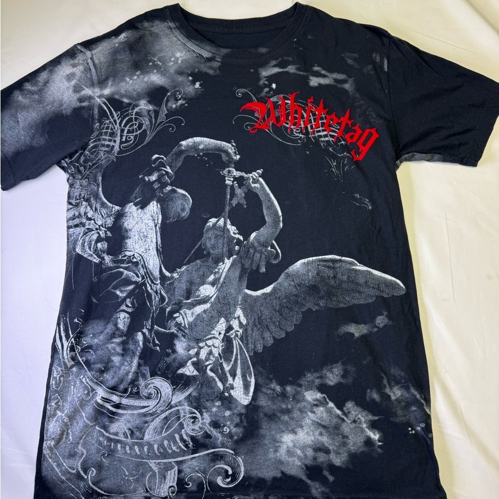 Grunge Whitetag Graphic Men's Shirt size small